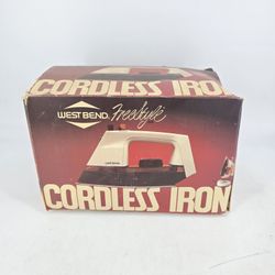 Vintage - New - Cordless Iron