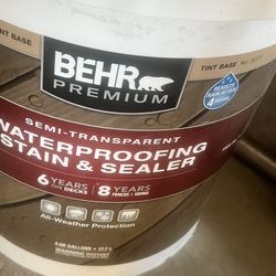 Beer Premium Semi Transparent Waterproof Stain With Sealer