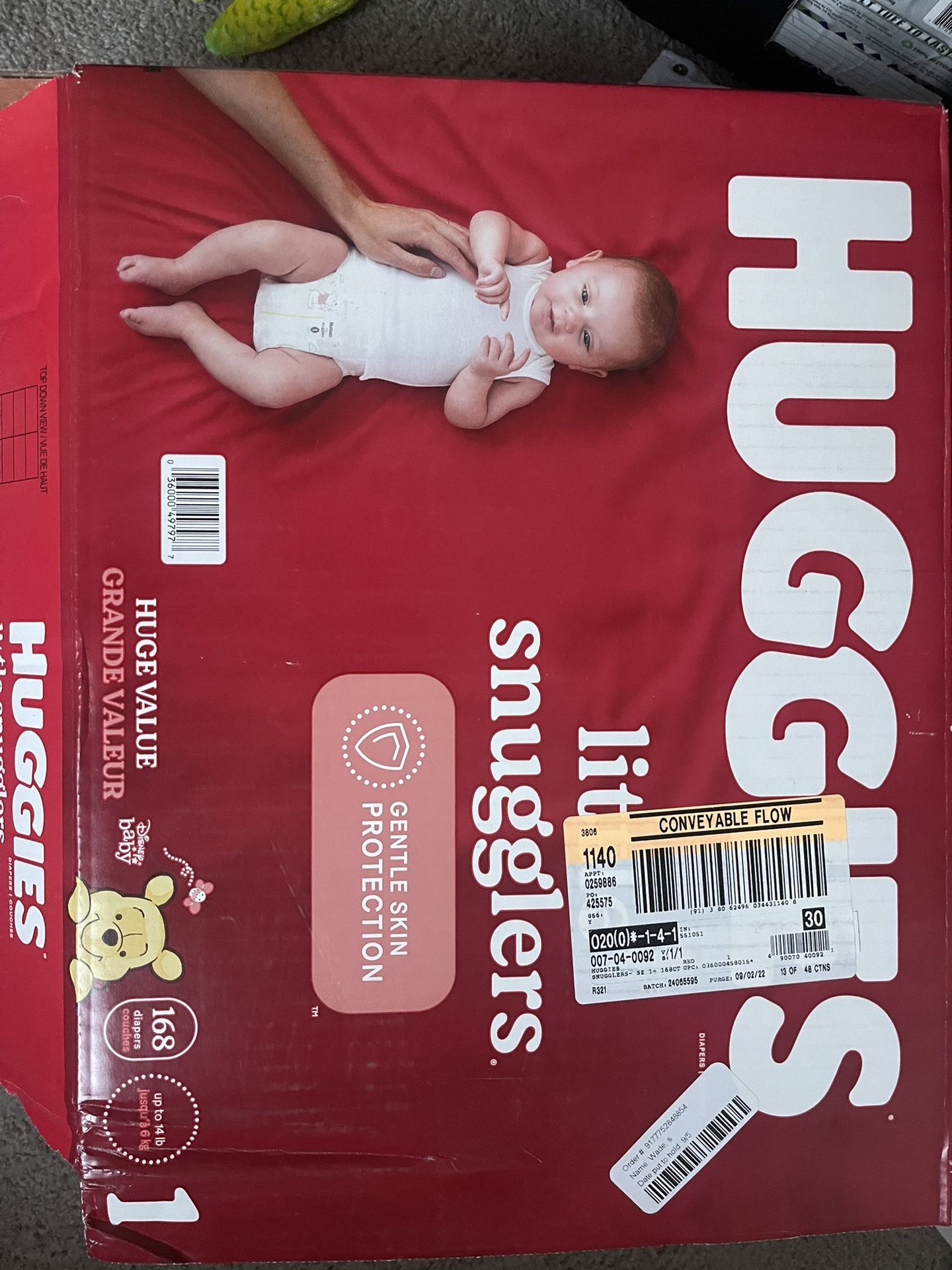 Huggies Little Snugglers- Size 1