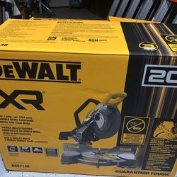 20-Volt MAX XR Cordless 10 in. Dual Bevel Fixed Miter Saw (Tool Only) by DEWALT