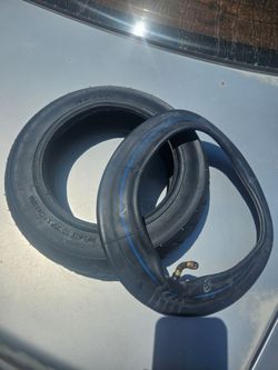 Electric scooter tube and tire