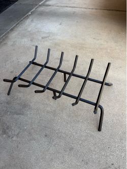 New Heavy Duty Fireplace Grate - 26” x 15” x 5”
