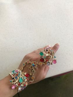 Bracelets and rings