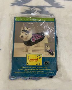 Pet Casual Canine Flutter Pup (Butterfly) Costume size XS NEW
