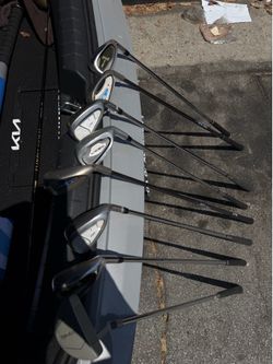Mixed Golf Club Set with Irons and Woods