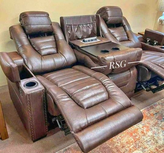 Color Options Power Reclining Sofa, Power Reclining Loveseat, Power Recliner ⭐$39 Down Payment with Financing ⭐ 90 Days same as cash