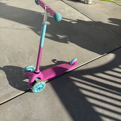 Pink scooter $5.00