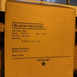 Black + Decker Coffee Maker