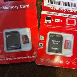 2 High Speed Micro SD TF Cards 1. 16G 2. 32G