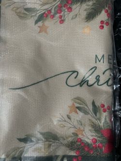 Christmas Placemats tag states 6 Pieces