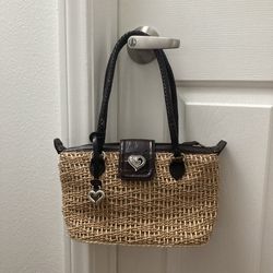 BRIGHTON straw tote purse, Never used!