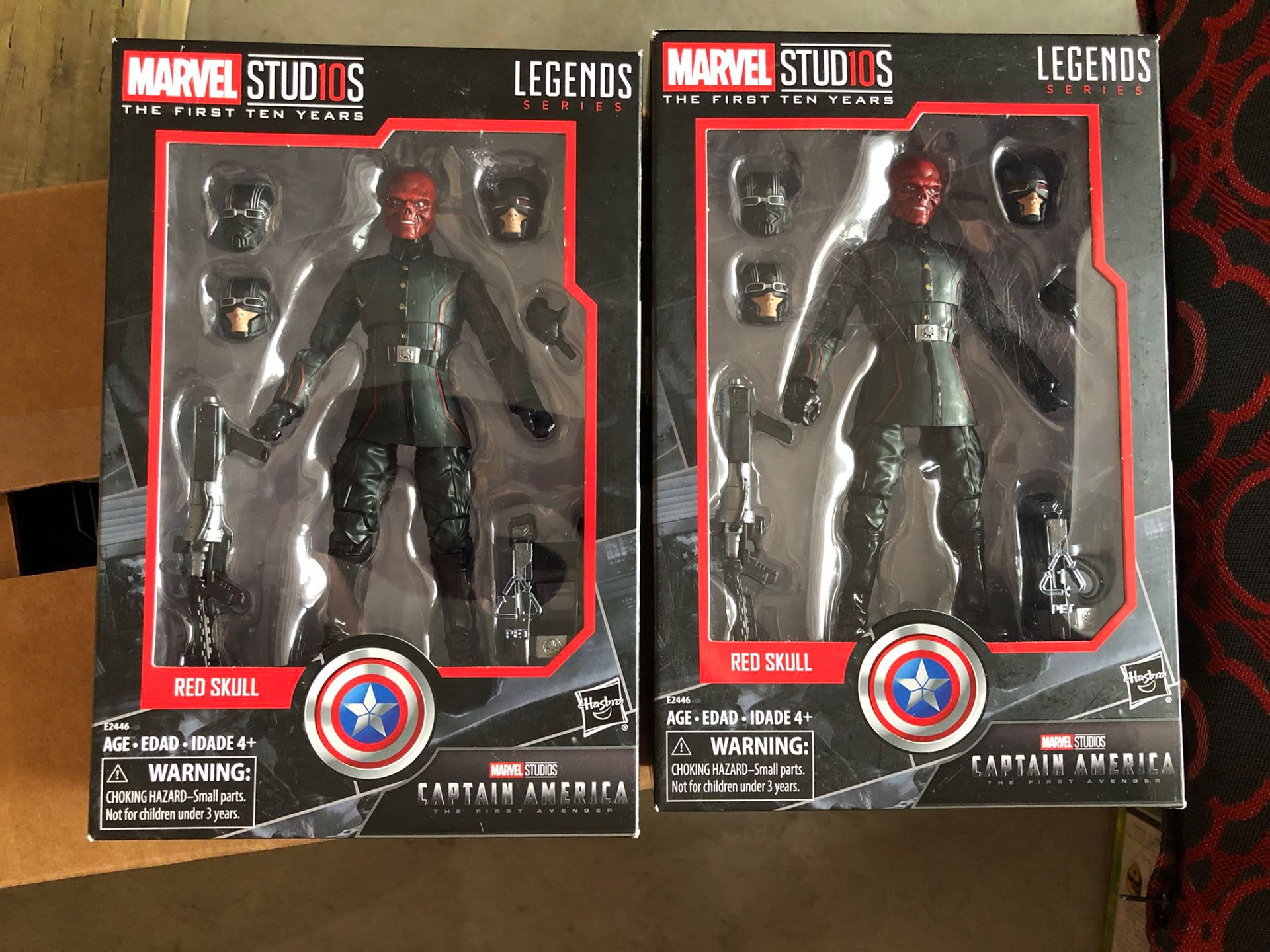 Red Nine Marvel Red Skull Marvel Legends