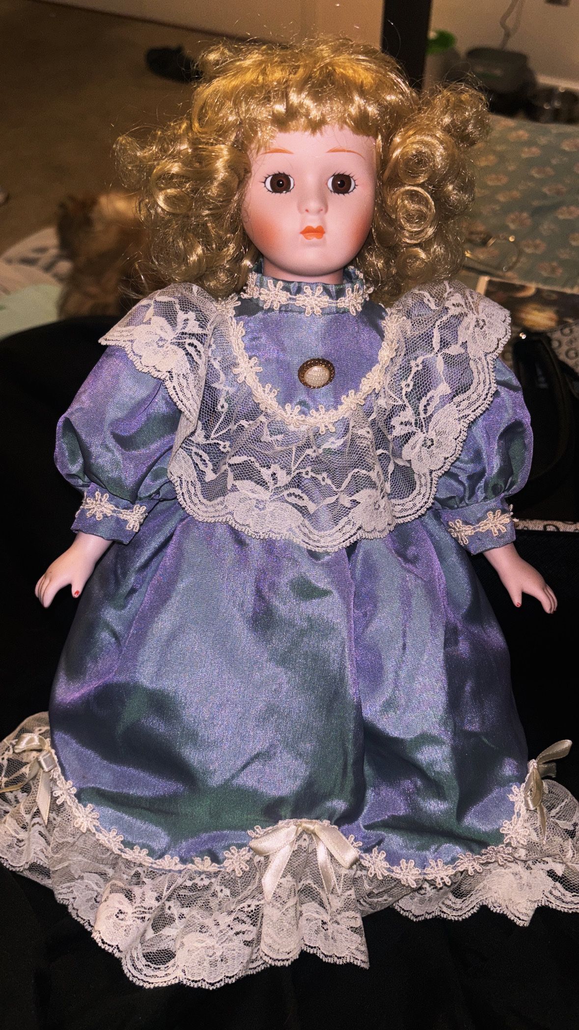 Vintage Porcelain Doll