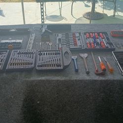 Lot Of Drill Bits & More