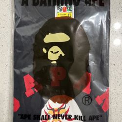 Bape Japan college kabuki tee