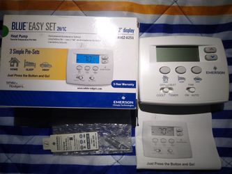Emerson 1F83H-21PR Heat Pump (2H/1C) Programmable Thermostat