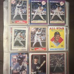 DON MATTINGLY Baseball Cards (See Other Listings)