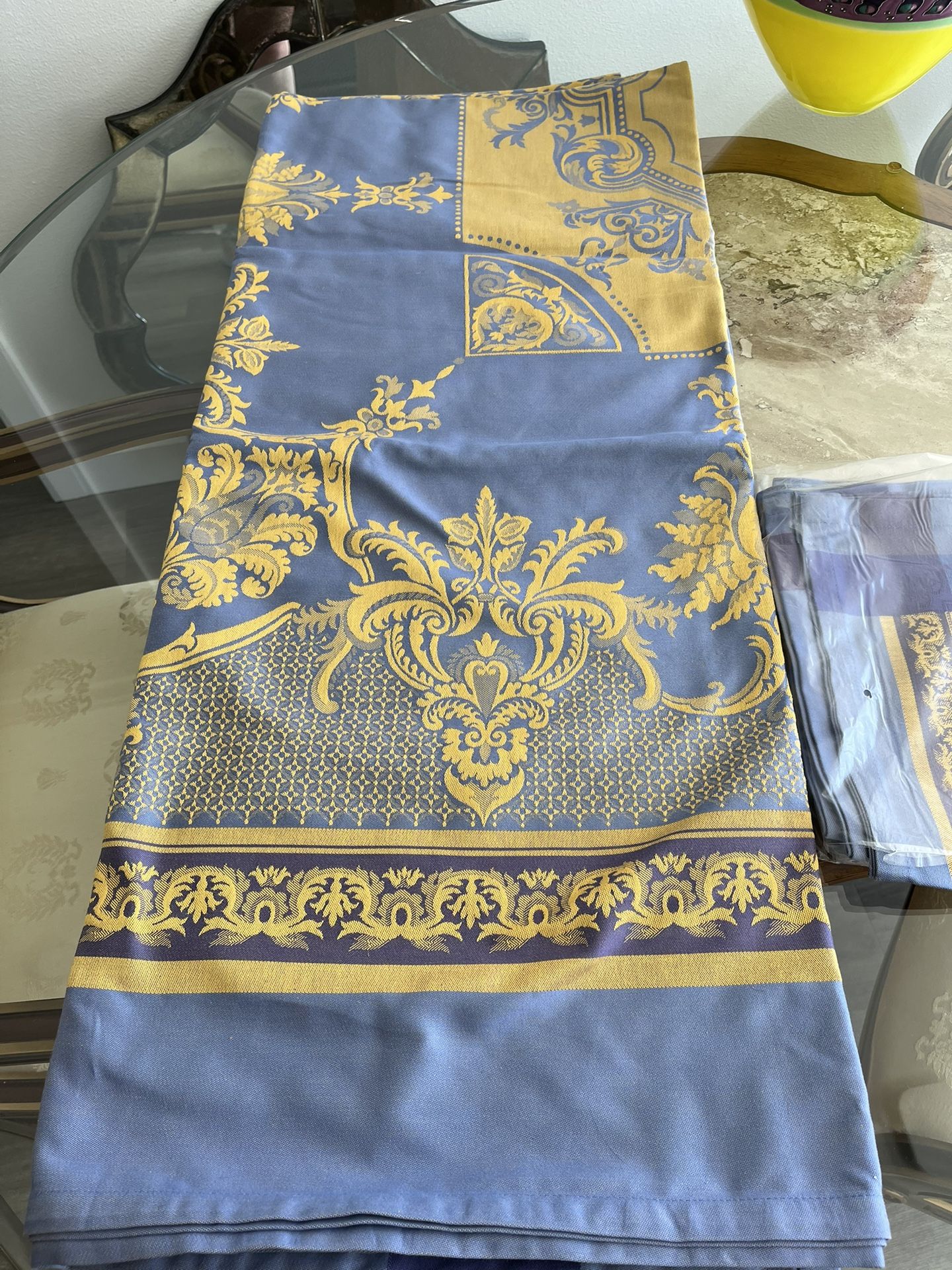 French Garnier Thiebaut Table Cloth/ Napkins