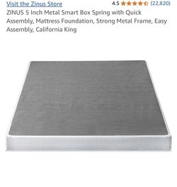 Zinus Cal King Box Spring