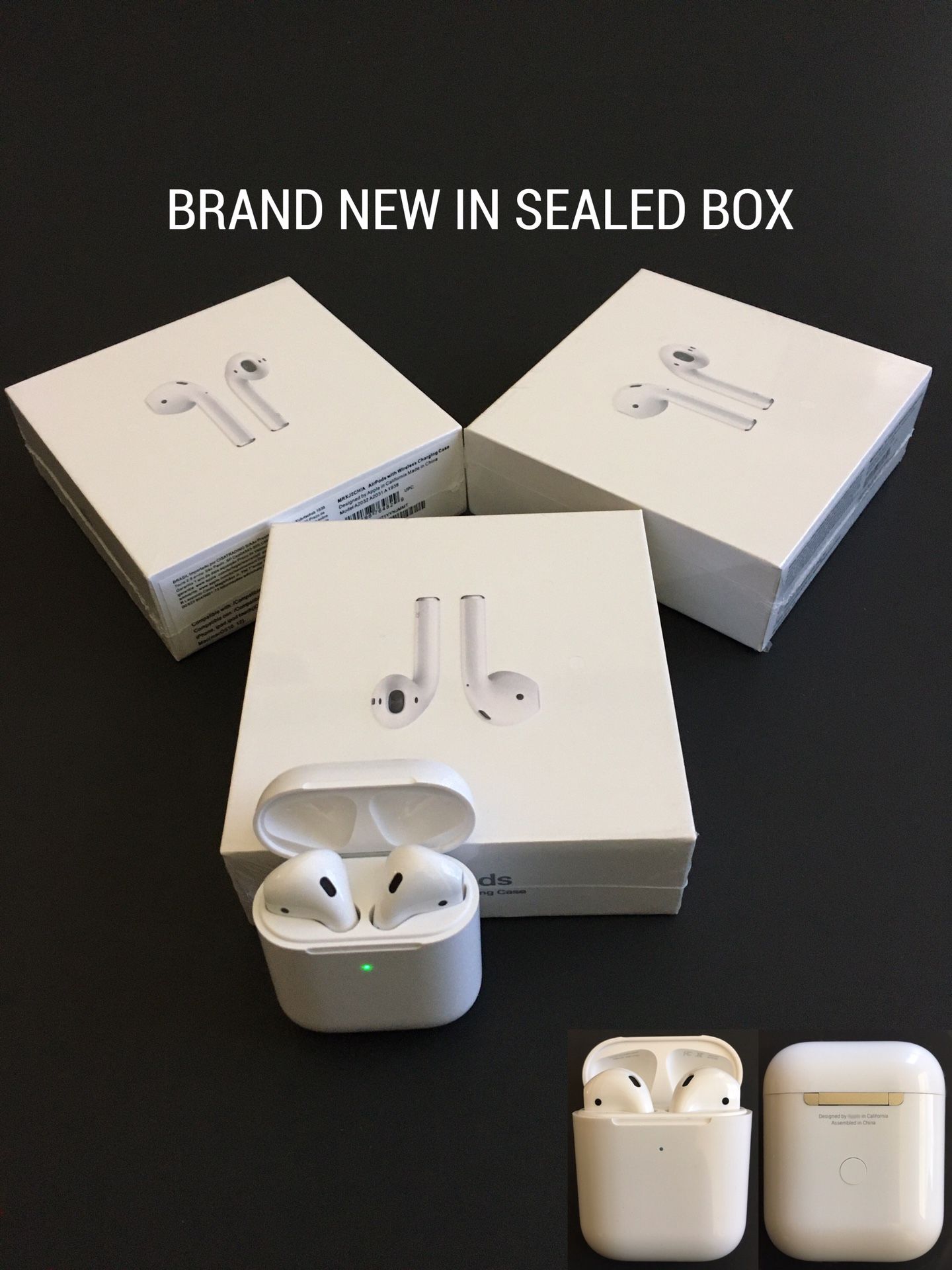 Airpods gen 2 supercopy, earphones, earbuds (BRAND NEW IN SEALED BOX) pop up animation iOS, smart sensor, rename & gps location, 3 real 🔋%, iPH/ANDR