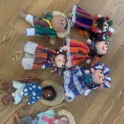 Muñequitos Mexicanos A $5 Cada Uno 