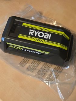 New Ryobi Battery