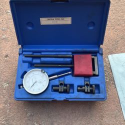 Central Tools 6410 Long Range Indicator Test Set w/ Magnetic Bas