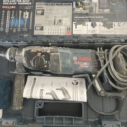 Bosch Hammer drill and case