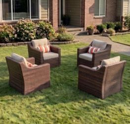 Patio club chairs outdoor club chair set brand new patio furniture brand new in the box 🆕☑️🚛🚎