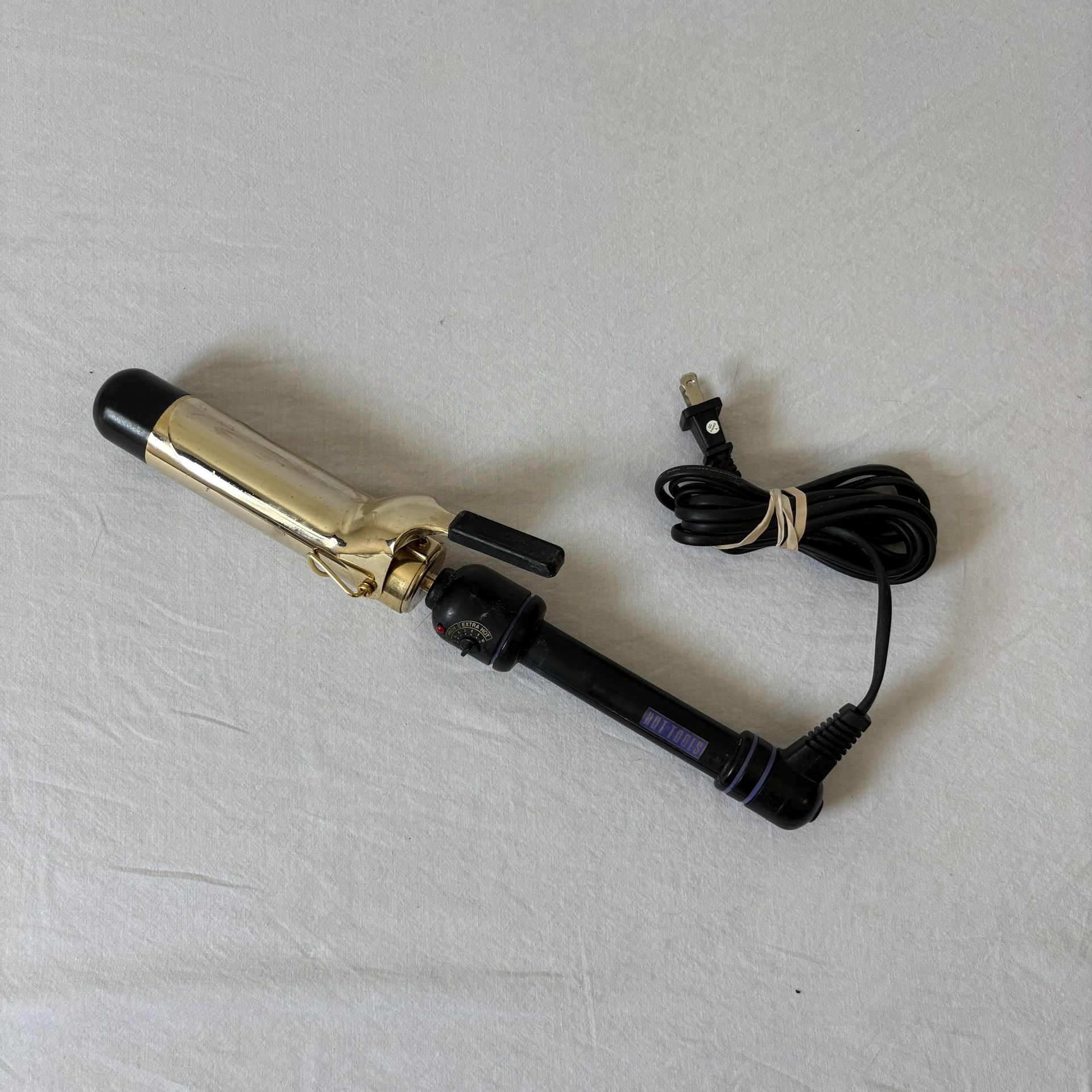 Hot Tools 24K Gold Professional Curling Iron 1” Variable Heat