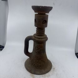 VINTAGE VULCAN BRAND RAILROAD JACK 2 x 8 INCH SCREW  JACK SEE PHOTOS AS IS