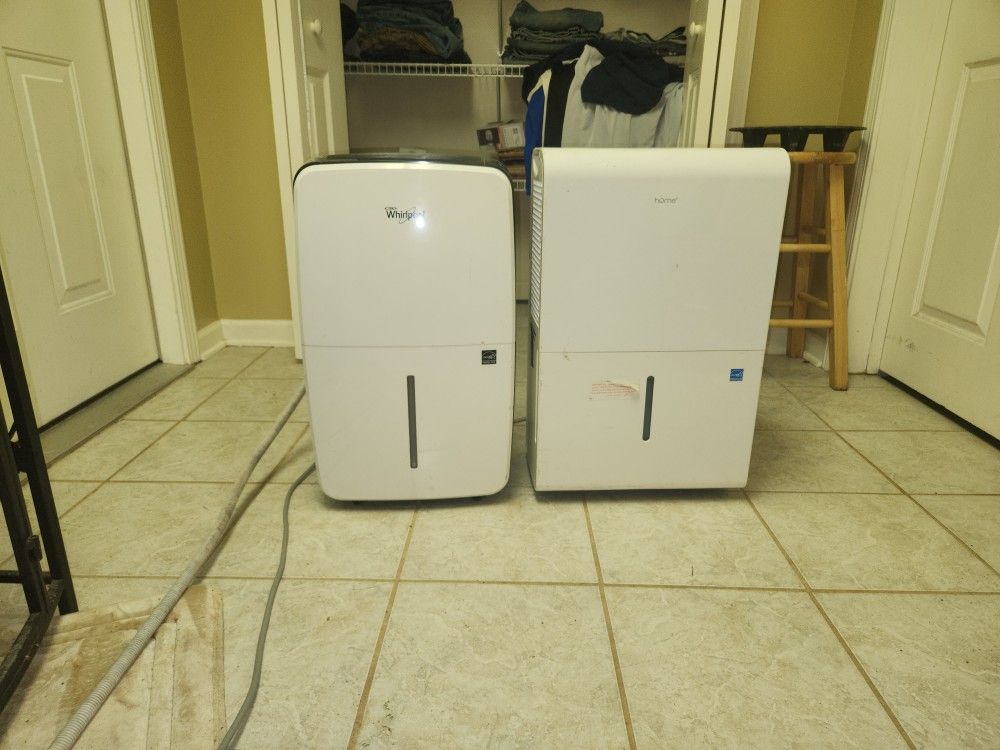 2 Dehumidifiers