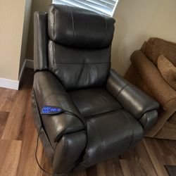 Dark Brown Lift Recliners In Perfect Conditions 