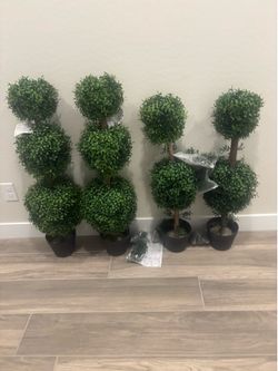 Artificial outdoor boxwood trees NEW