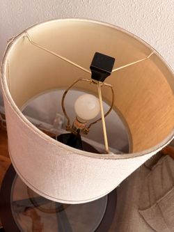 Table Lamp with Drum Shade