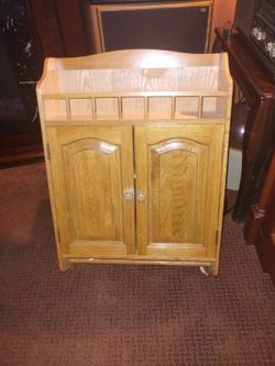 Oak Medicine Cabinet