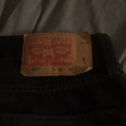 Black 501s Levi’s