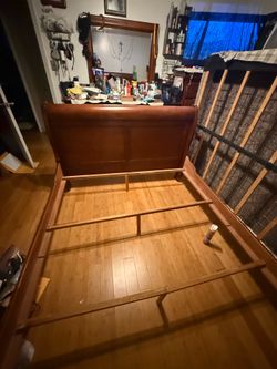 Queen size bed frame