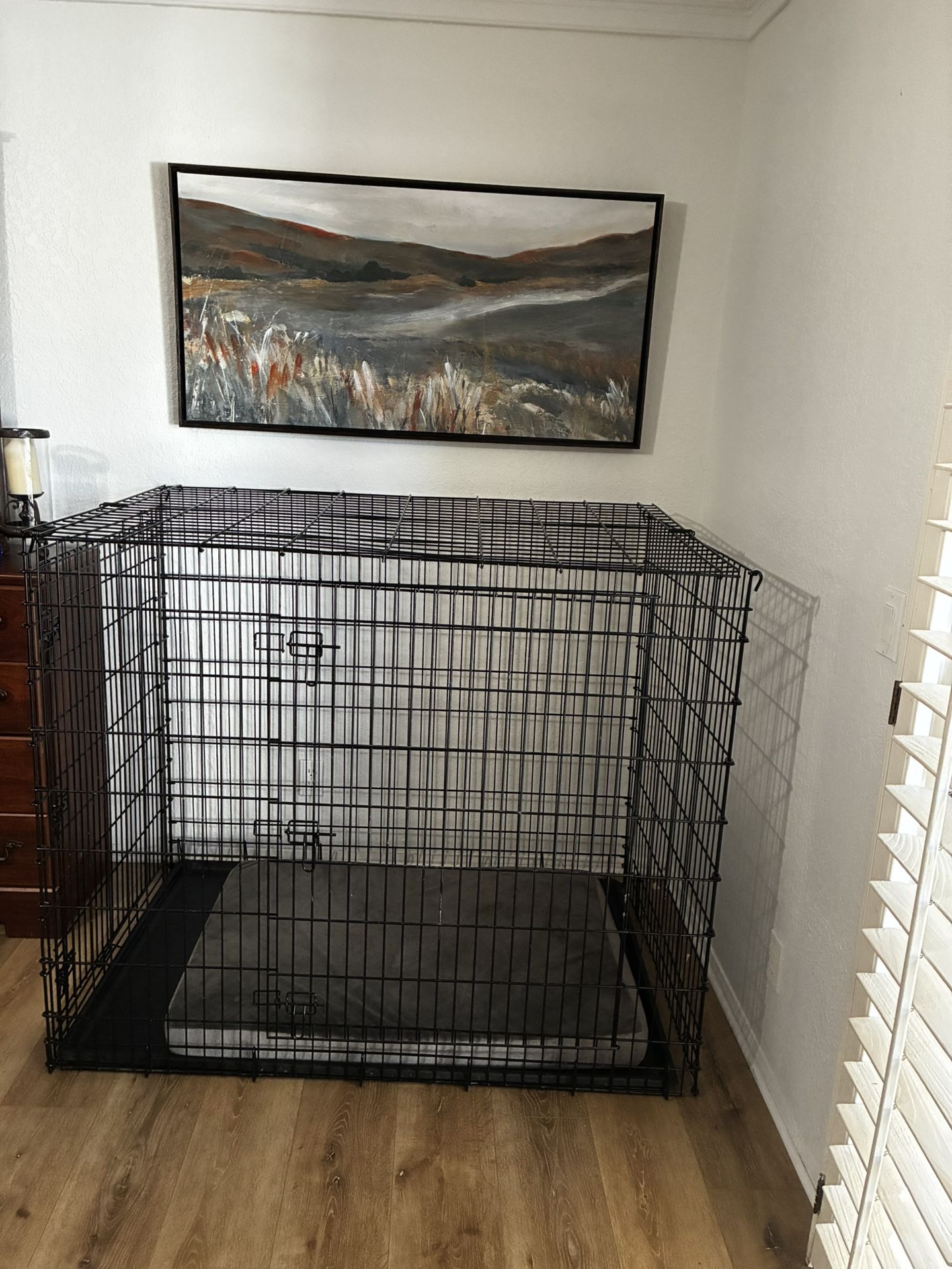 XXL Dog Crate Plus Large Dog Bed