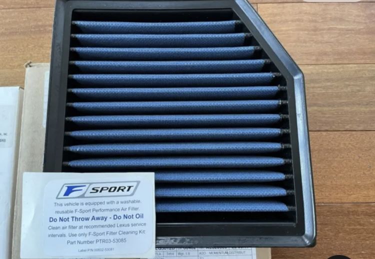 Air Filter ( F Sport )