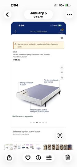 Queen Box Spring