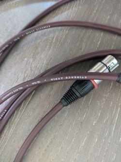 Evidence Audio Forte Balance xlr Cable With neutrik 15ft