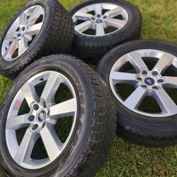 20" F-150 6 Lug Rims And Tires