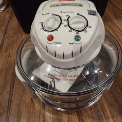 Hometech halogen oven 12- 17 QT