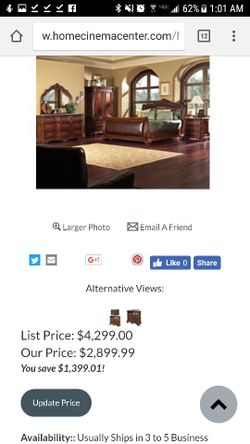 Like new Bedroom set