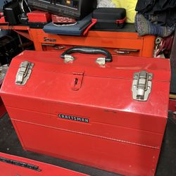 Craftsman Cantilever Toolbox/with Tools Inside