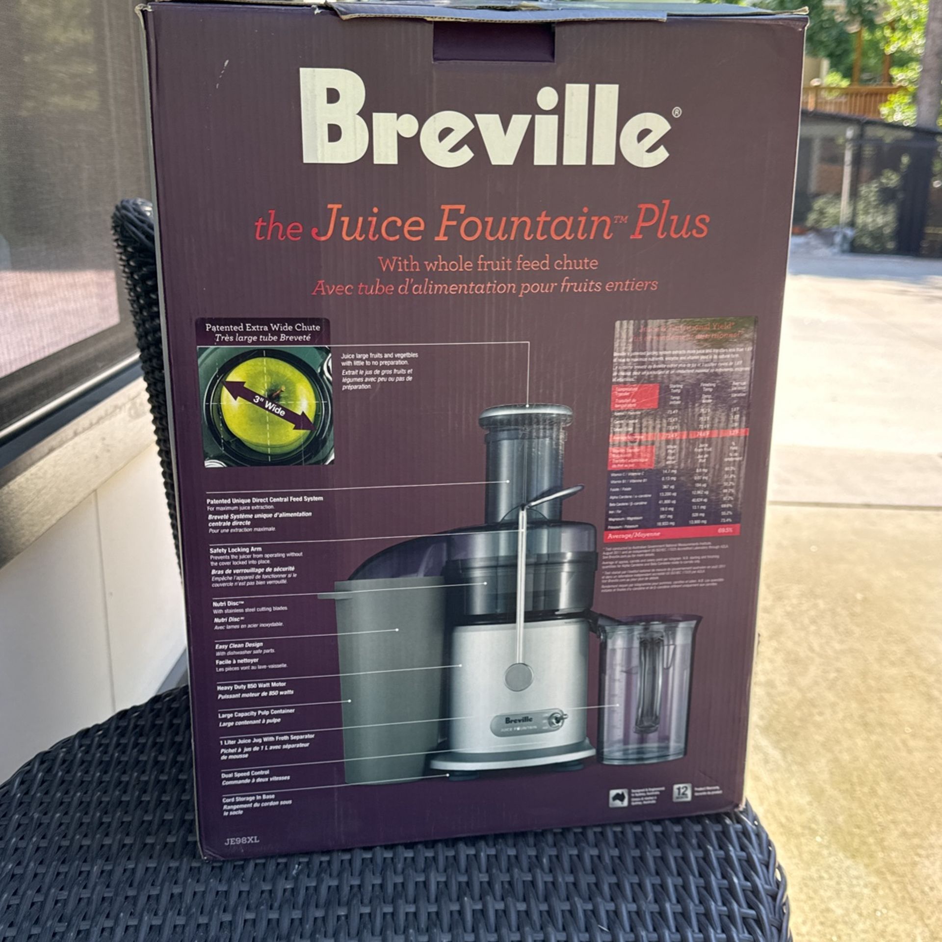 Breville Juice Fountain Plus