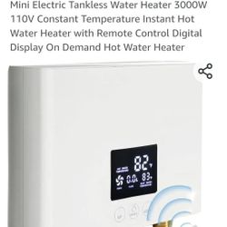 Water Heater  Electric 