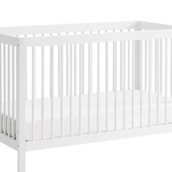 Oxford Baby Essential 4 in 1 Island Crib - White 