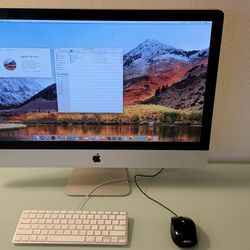 27" Apple iMac A1312 Restored Mac. 3.06ghz, 500gb Solid State Hd, 12GB 1067 Mhz DDR3. Mid 2011.